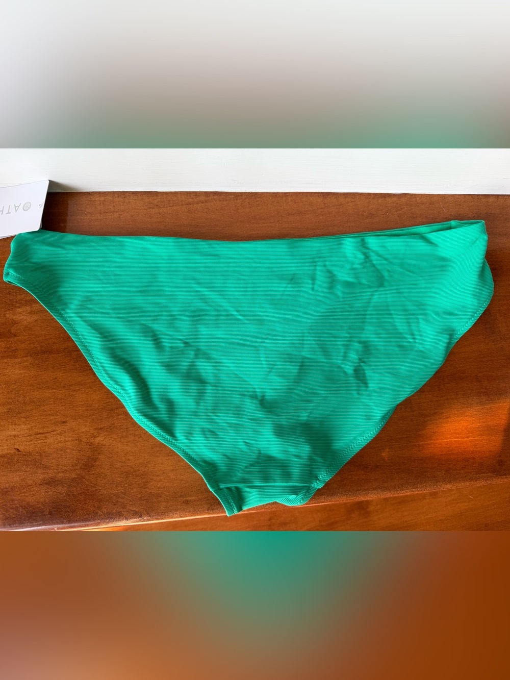 Athleta Emerald Green Bikini Bottom XL NWT